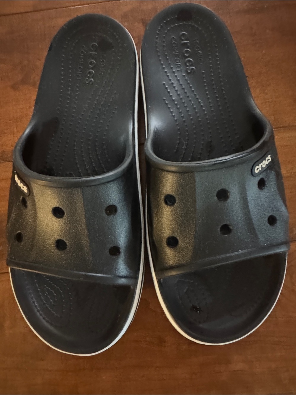 Crocs Crocband III Slide Black Women's 8/Men's 6